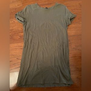 Forever 21 army green dress